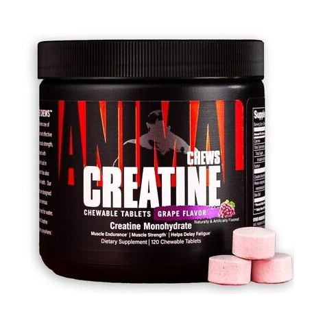 ANIMAL CHEWS CREATINE  120 TABS