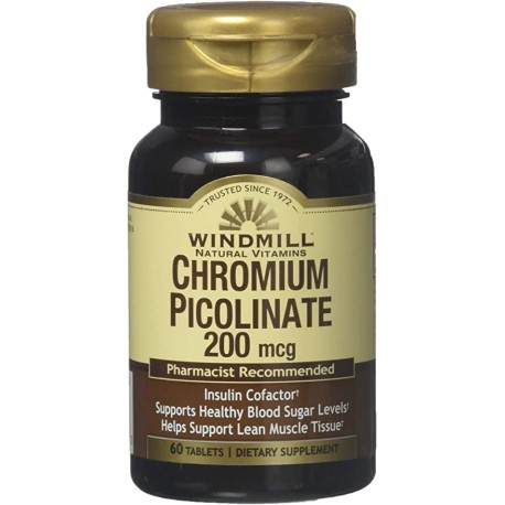 CHROMIUM PICOLINATE  60 TABS