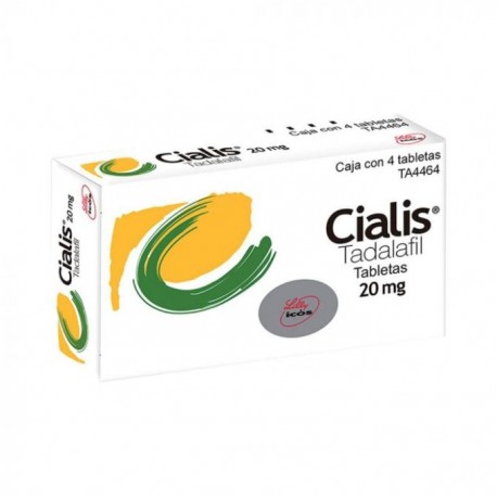 CIALIS 20 4 TABS TADALAFIL